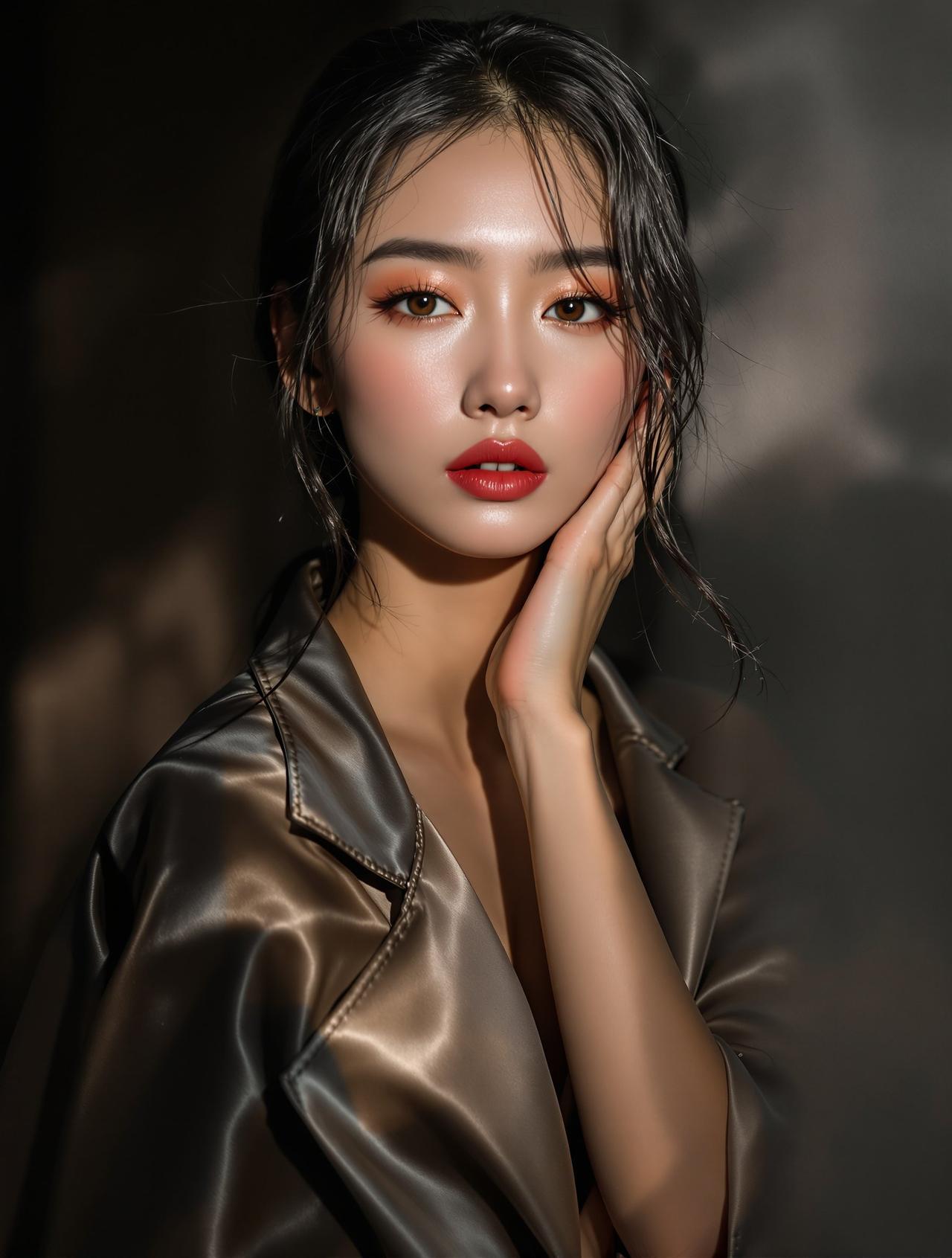 某小花杂志大片，表现力惊人